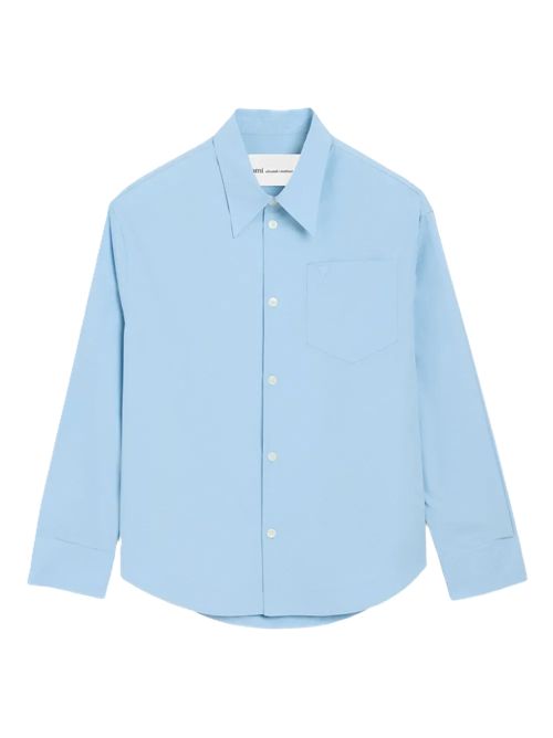 AMI ParisCamicia Ami de Coeur Ami Paris | USH808.CO0063484 CASHMERE BLUE